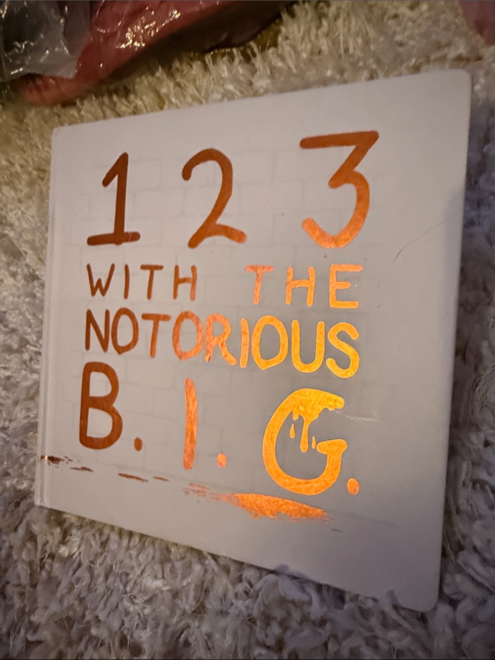 Fun Unique Kids Book 1 2 3 with the Notorious B.I.G.